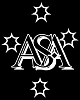 Image for Astronomical Society of Australia logo in black