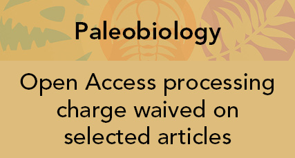 Paleobiology open access fee waived on selected articles