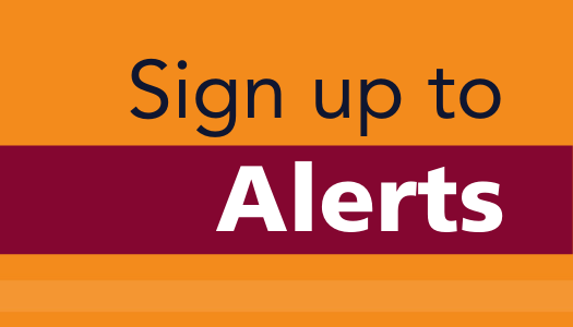 Sign up for JHS Alerts
