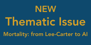 AAS New Thematic Issue: Mortality: from Lee-Carter to AI