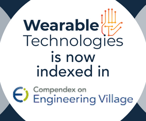 Wearable technologies is now indexed in Ei Compendex