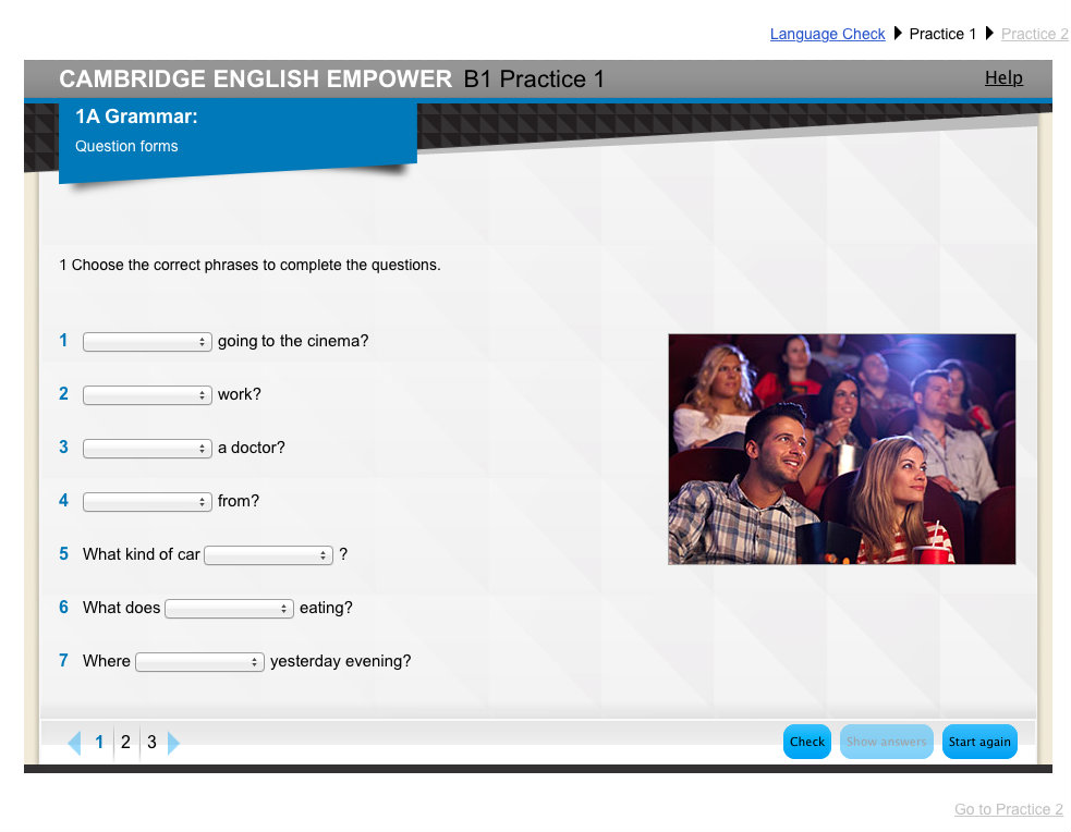 Empower unit progress test image