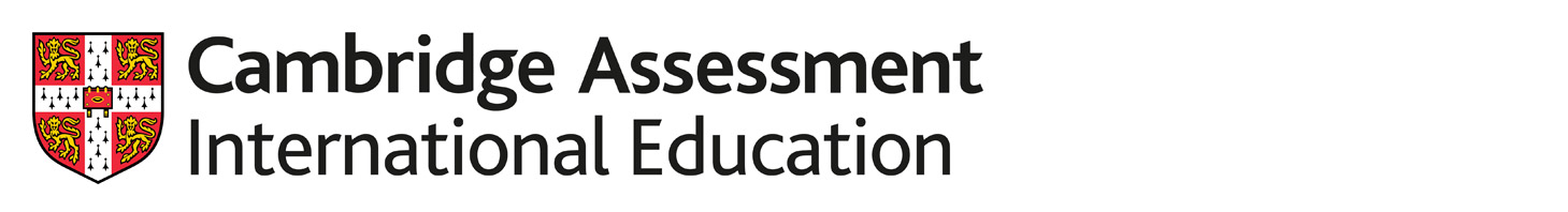Cambridge Assessment International Education
