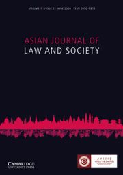 Asian Journal of Law and Society