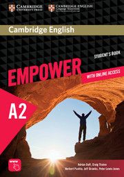 Empower A2 Student book cover