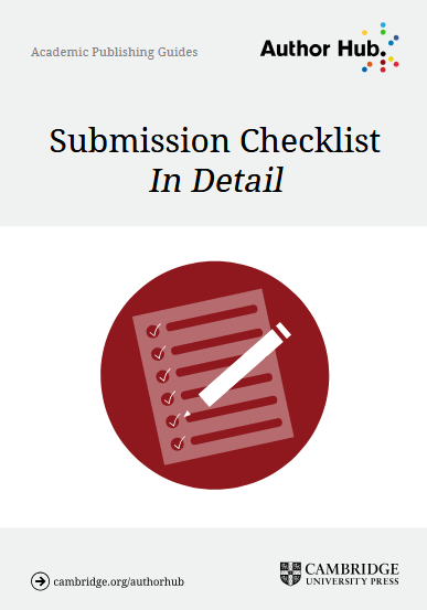 Submission Checklist In Detail