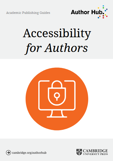 Accessibility for Authors