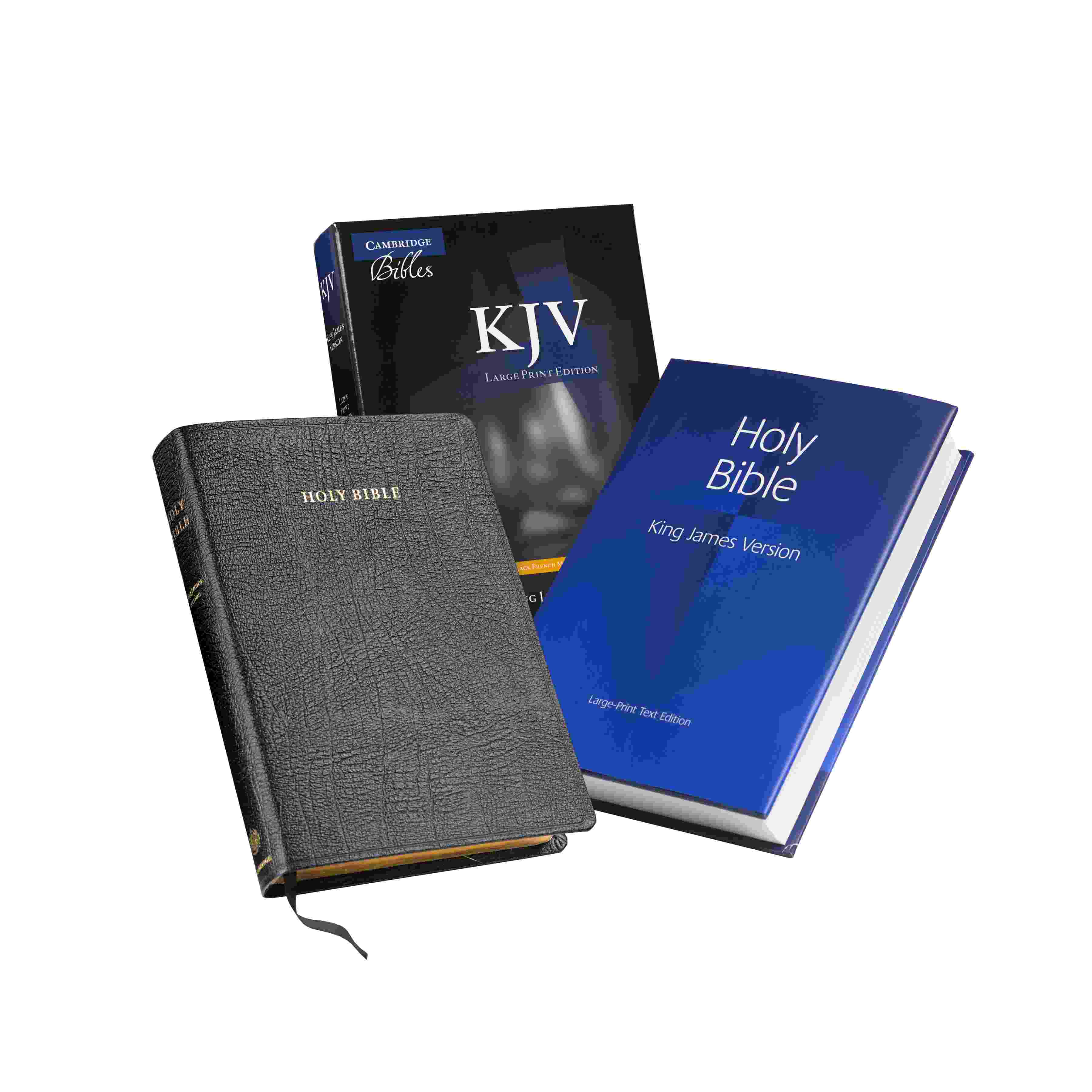 hardback and leather Bibles