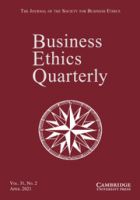 Business Ethics Quarterly