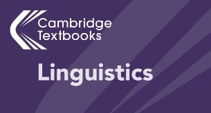 Cambridge Linguistics Textbooks