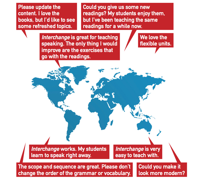 Interchange 5 consumer feedback