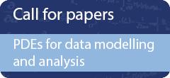 Image for PDE call for papers