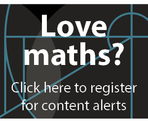 Maths content alerts banner