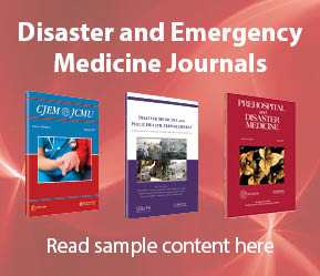 Journals in Disaster and Emergency Med