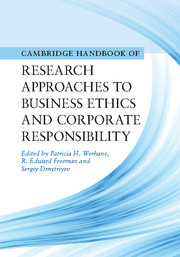 Research Approaches to Business Ethics and Corporate Responsibility