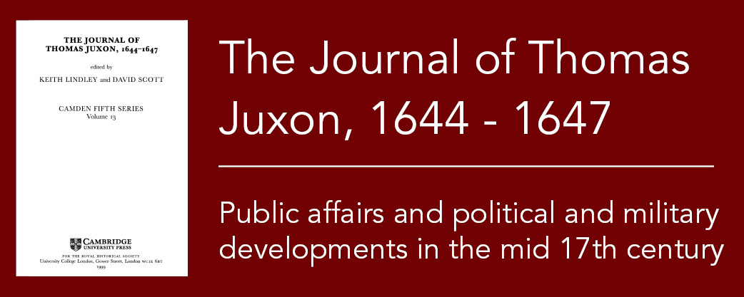 A journal about public affairs and political and military developments in the mid 17th century