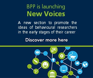 Behavioural Public Policy - Launch of new journal section "New Voices"