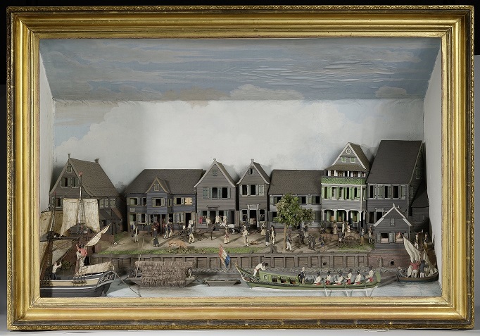 Diorama by the artist Gerrit Schouten
