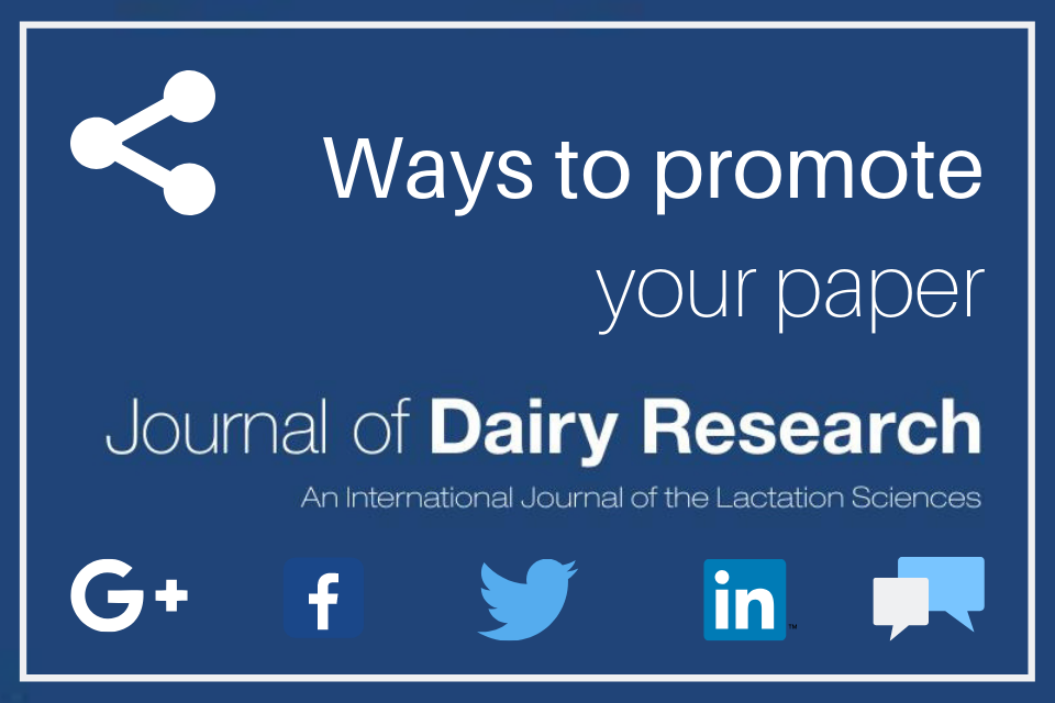 Ways to promote your paper