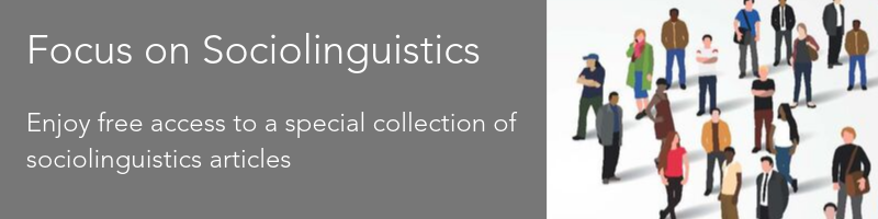 Sociolinguistics