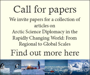Scientific Diplomacy Special issue call for papers