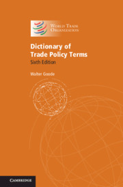 EXW_WTO dictionary
