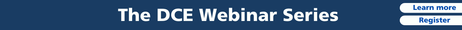 DCE webinar banner