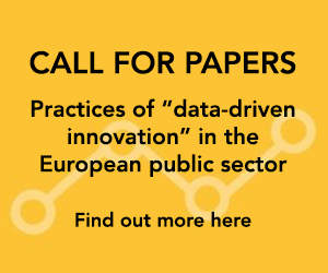 Call for Papers - Data-Driven Public Sector