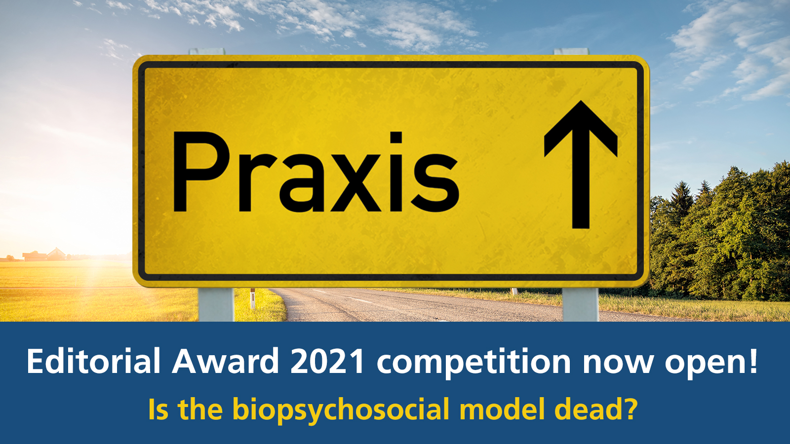 Praxis Editorial Competition 2020 Banner