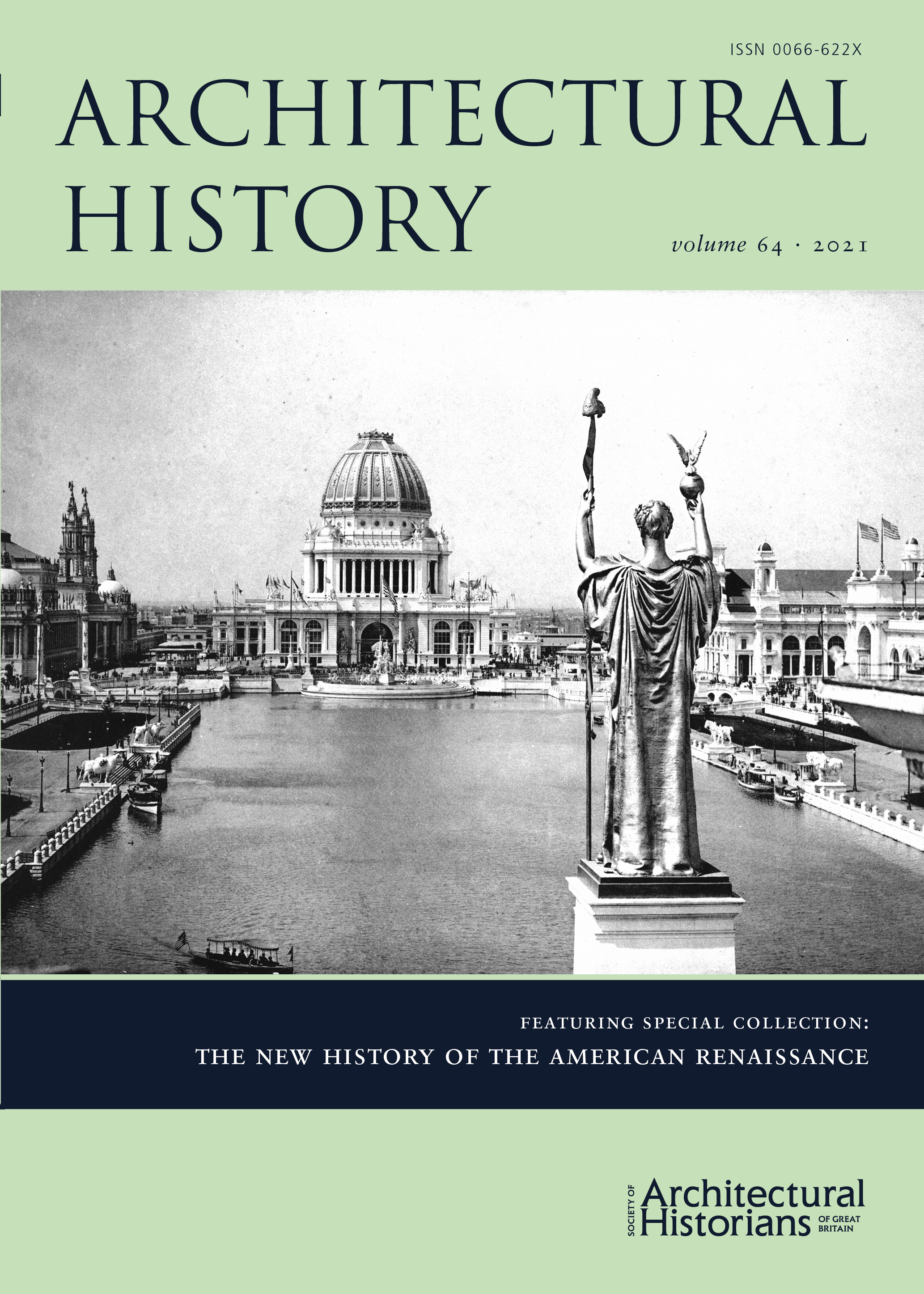 Architectural History Volume 64 front cover