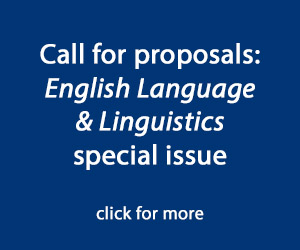 ELL Banner - Call for proposals for a special issue in ELL (click for more information)