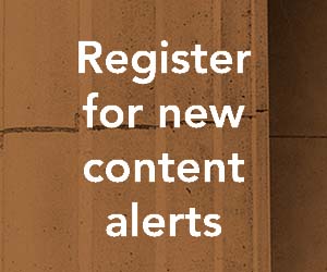 Register for new content alerts