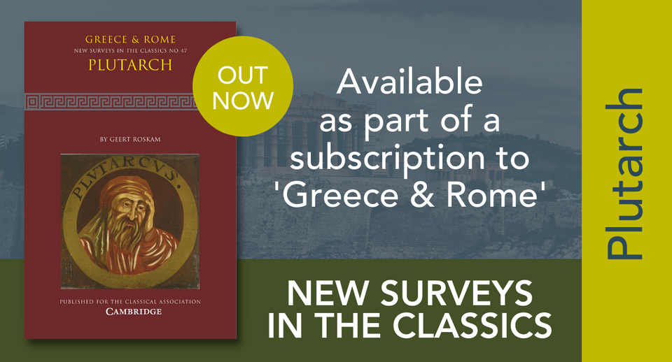 Background of the Ancient Empire with text introducing the New Surveys - Plutarch