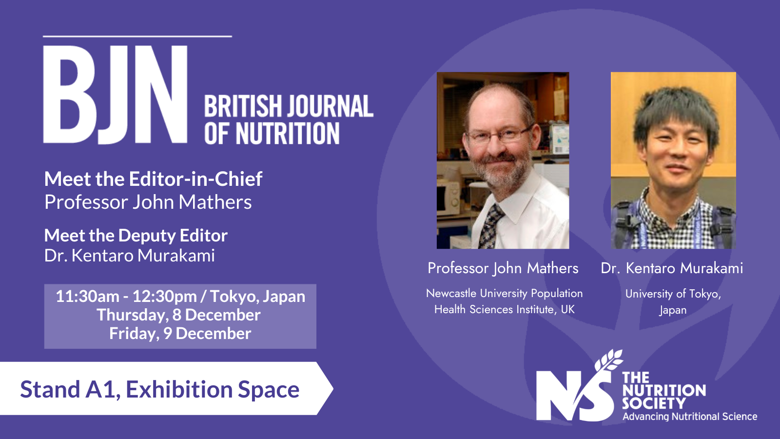 IUNS 2022 Conference Meet the Editor Banner