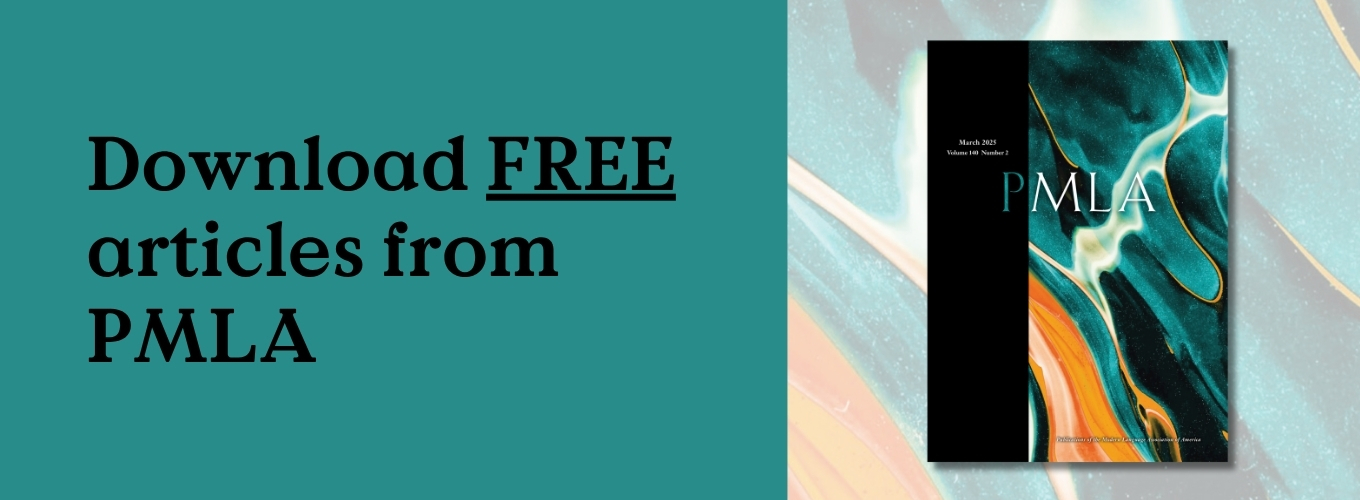 Award-winning PMLA Authors