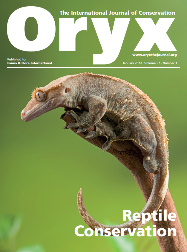 Jan 2023 Reptile Conservation Cover