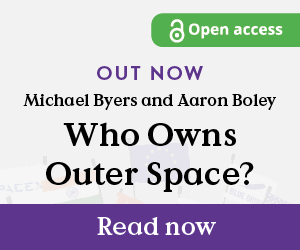 Open Access: Who Owns Outer Space? Read now