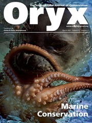 Oryx issue 57.2 cover