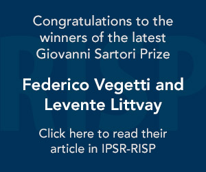 IPSR Sartori prize winners banner 2022