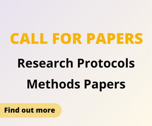 Click to access the Call for Papers Research Protocols Method Papers