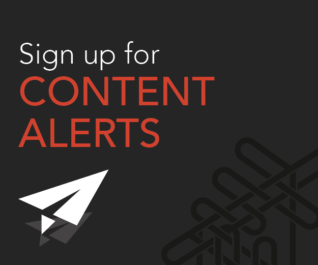 Sign up for content alerts