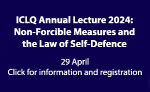 Banner linking to 2024 ICLQ annual lecture