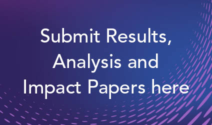 Submit results, analysis and impact papers here