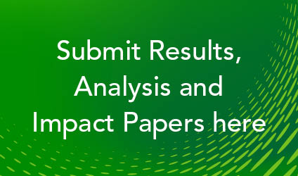 submit results, analysis and impact papers here