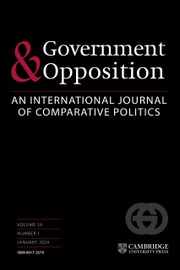 Government and Opposition cover