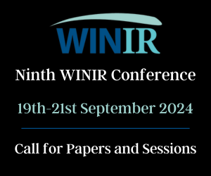 Ninth WINIR Conference Call for Papers and Sessions