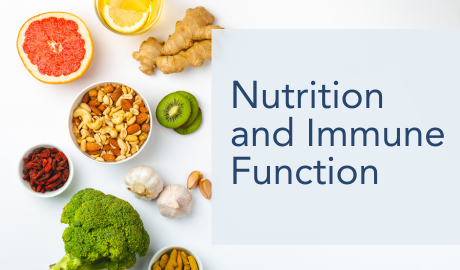 Access the Nutrition and Immune Function collection