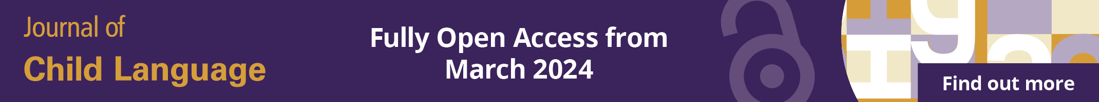 Banner about JCL flip to open access in 2024