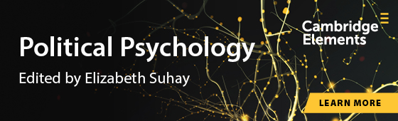 Elements in Political Psychology