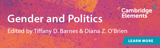 Elements in Gender and Politics